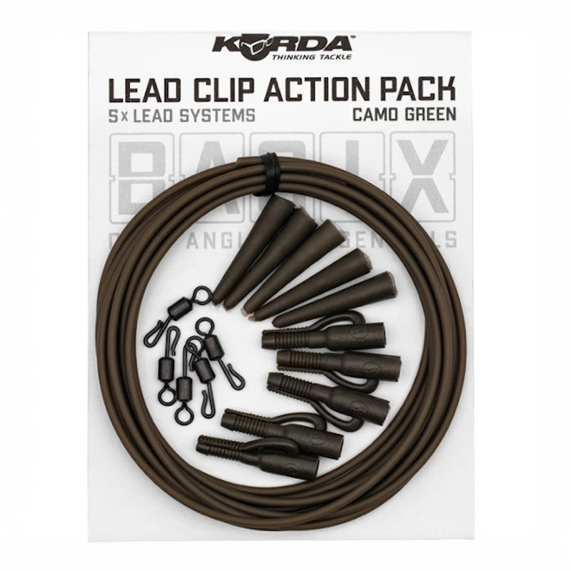Korda Basix Lead Clip Action Pack